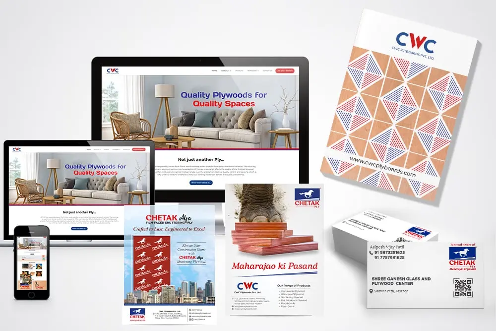 Digital Mavens Digital Marketing Work done for CWC Plyboards Pvt Ltd